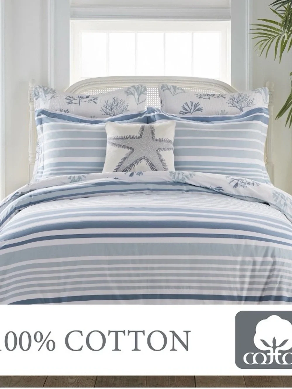 Levtex Home Truro Full/Queen Duvet Cover Set